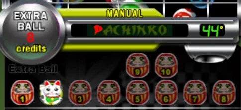 Pagamentos e combinações do Pachinko 3