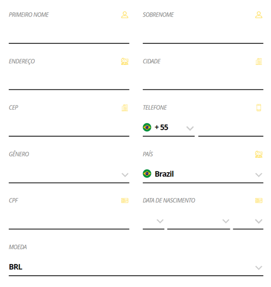 Como criar uma conta no LVBet Casino