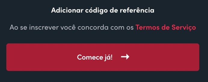 Conclua o registro no Blaze