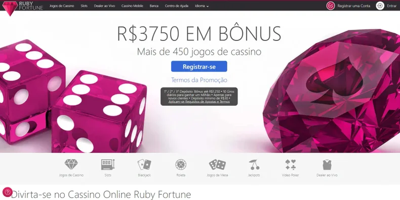 Ruby Fortune é Confiável?