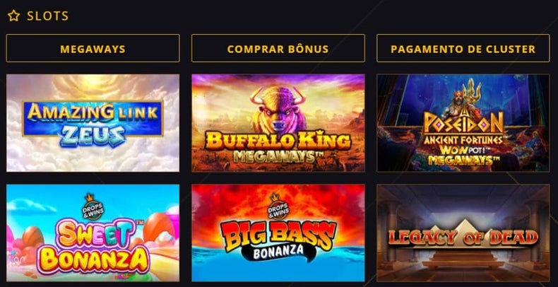 Catalogo de jogos do 21Casino