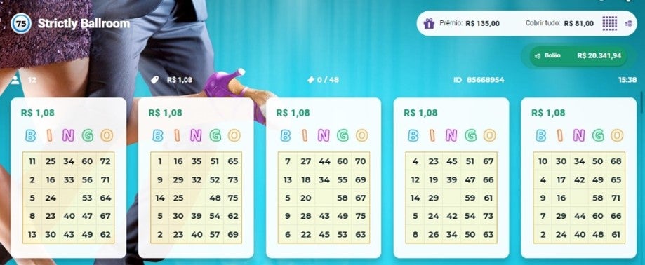 Jogos de Bingo ao Vivo